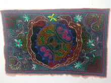 Peruvian shipibo native tapestry