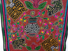 Shipibo native ayahuasca visions embroidery cloth 397