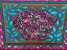 Shipibo native ayahuasca visions  embroidery cloth 398
