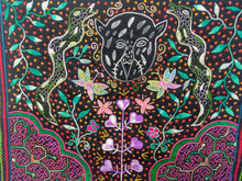 Shipibo native ayahuasca visions embroidery cloth 431