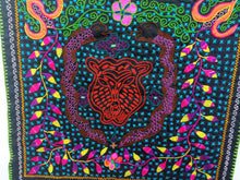 Shipibo native ayahuasca visions embroidery cloth 437
