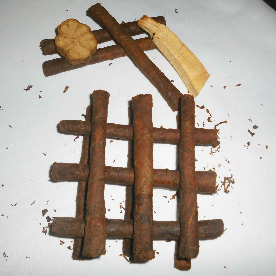 Peruvian Smudge Sticks, 34 units vanilla, fresh and pure from the amazon