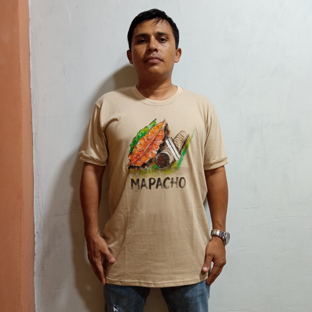 Mapacho unisex hand painted tshirt