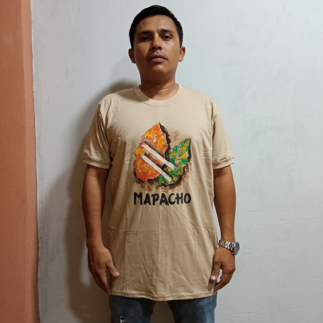 Mapacho unisex hand painted tshirt