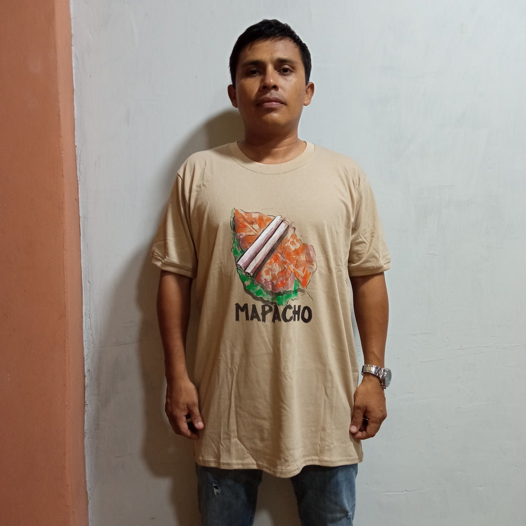 Mapacho unisex hand painted tshirt