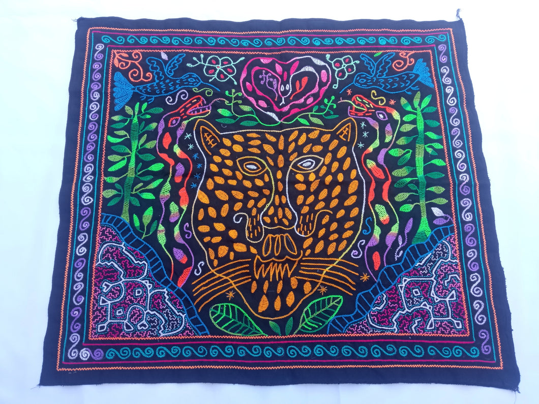 Shipibo Native Embroidery Ayahuasca visions Cloth